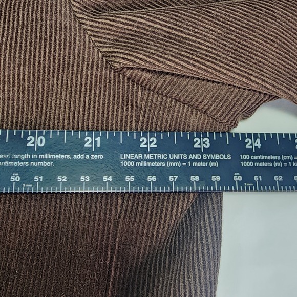 DOCKERS Mens Brown Corduroy Blazer Jacket 44S Neutral‎ Sport Coat 100% Cotton - Picture 8 of 12